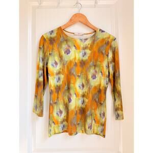 Leggiadro A Round Neck Lione Tunic Tee Size 2 US 6 295$ MSRP